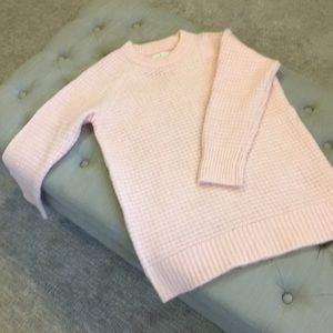 Lou & Grey waffle tunic sweater